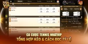Cá Cược Tennis Nhatvip – Các Loại Kèo Và Kinh Nghiệm Soi Kèo
